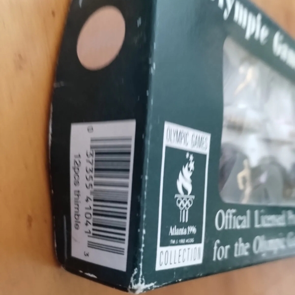 Vintage 1996 Atlanta Olympic Games Thimble Collection Set Of 12 - Picture 7 of 7